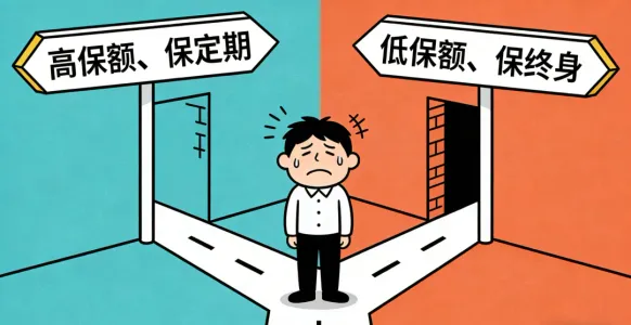 买重疾险，到底是选“高保额、保定期”，还是“低保额、保终身”？